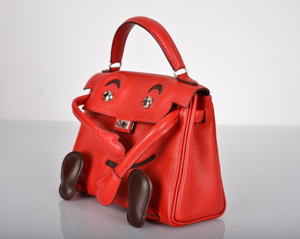 SUPER RARE HERMES KELLY IDOLE KELLY DOLL RED INCREDIBLE COLLECTO 2