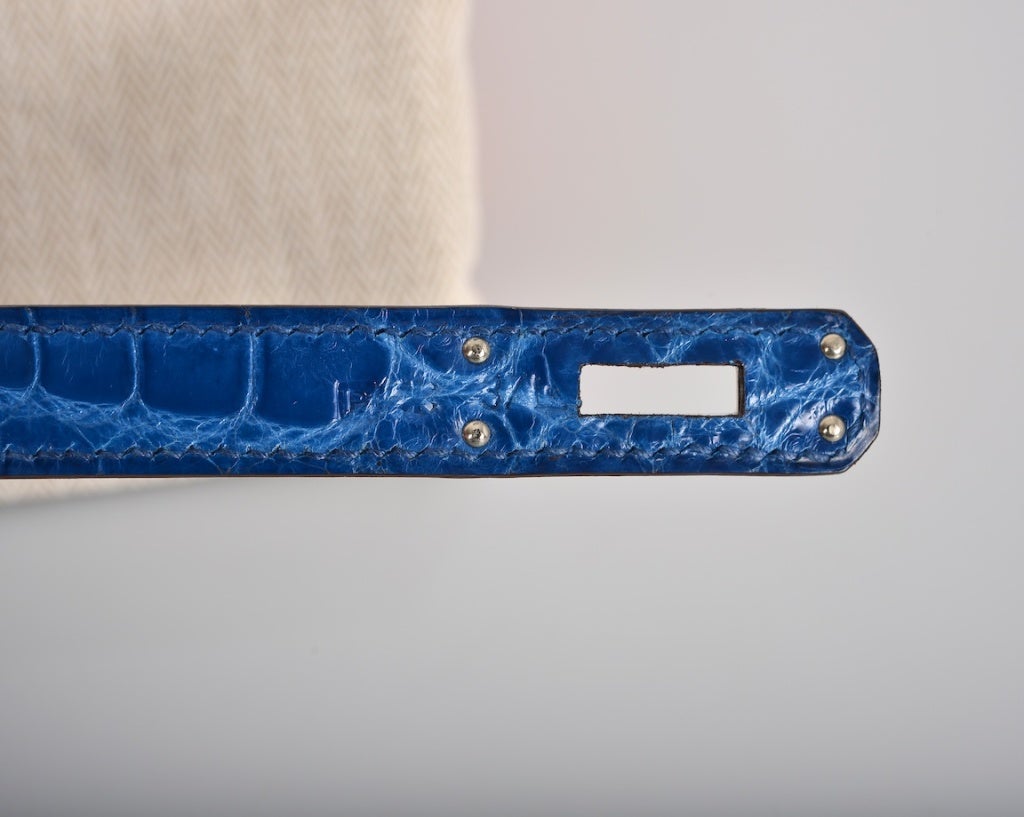 HERMES KELLY MYKONOS CROCODILE BAG KELLY CUT CLUTCH POCHETTE at ...  