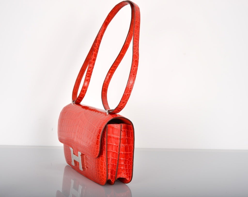 Hermes Constance Bag 23cm Red | Vrices Nunca Ms