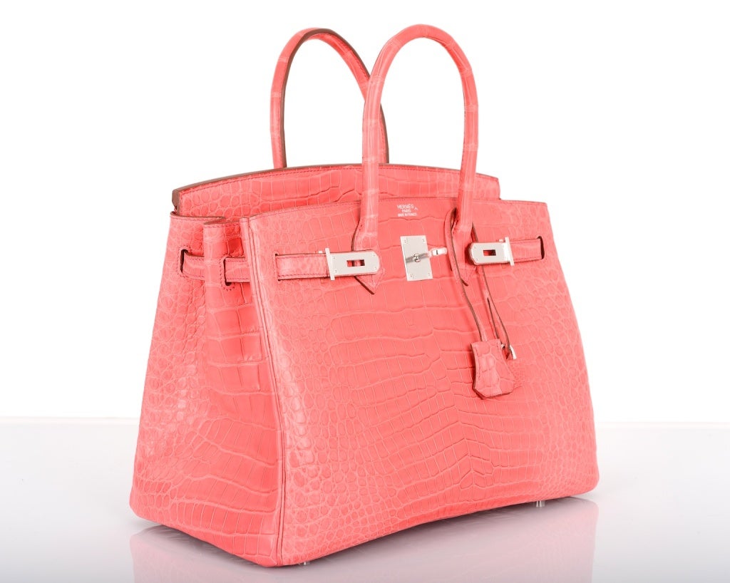 hermes birkin pink crocodile