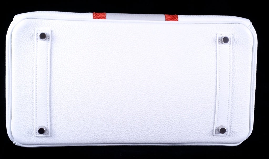 Hermès Birkin-Tasche Weiß Club 35Cm Tri Color! 1