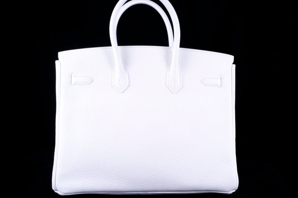 Hermès Birkin-Tasche Weiß Club 35Cm Tri Color! 2