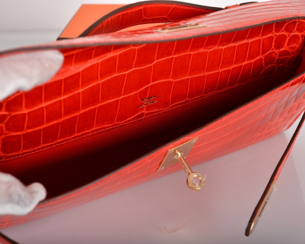 hermes crocodile clutch