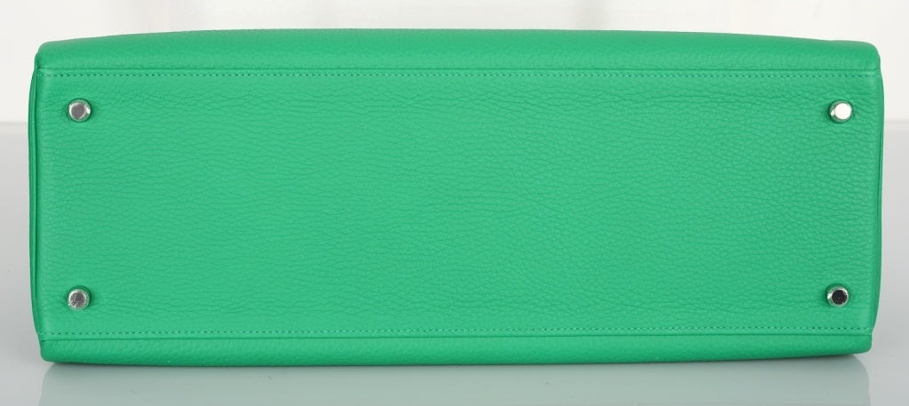 Incredible New Color Hermes Kelly Bag 40Cm Menthe Mint Omg Color 3