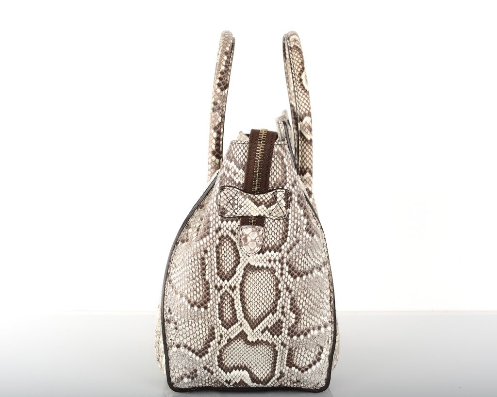 CELINE 2012 PYTHON MINI LUGGAGE SOLD OUT 7