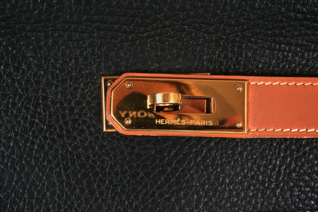 HERMES KELLY BAG 40CM 2 TONE DISCONTINUED GOLD HARDWARE LOVE!