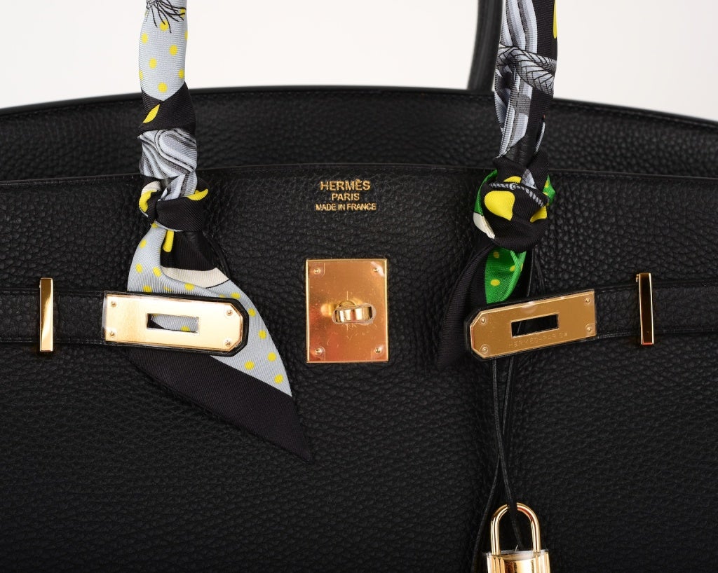 NEW YORK FAVE\u0026quot; HERMES BIRKIN BAG 35CM BLACK TOGO GOLD HARDWARE at ... NEW YORK FAVE\u0026quot; HERMES BIRKIN BAG 35CM BLACK TOGO GOLD HARDWARE at ...