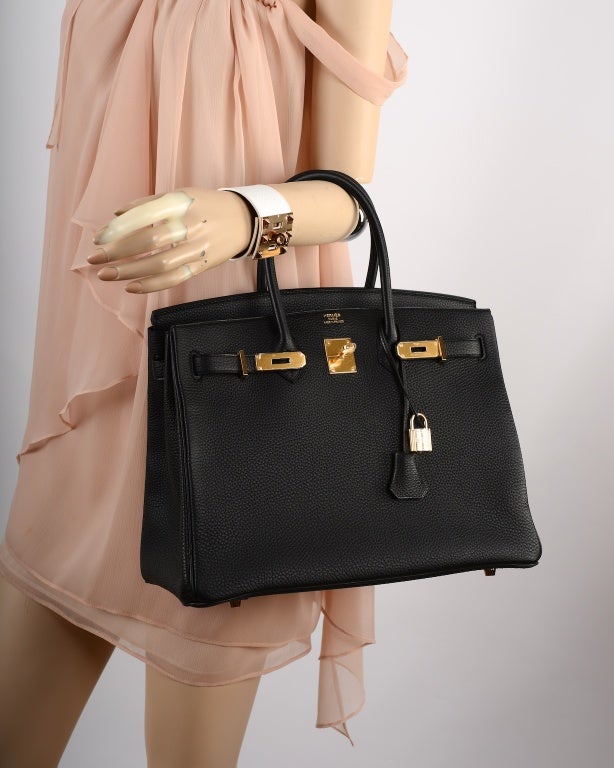 NEW YORK FAVE\u0026quot; HERMES BIRKIN BAG 35CM BLACK TOGO GOLD HARDWARE at ... NEW YORK FAVE\u0026quot; HERMES BIRKIN BAG 35CM BLACK TOGO GOLD HARDWARE at ...