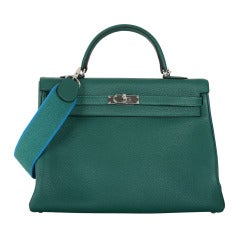 Hermès Noir Mini Kelly Twilly Bag Charm For Sale at 1stDibs