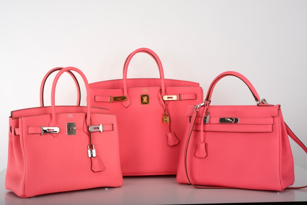 Hermes Birkin Bag 40Cm Rose Lipstick Stunning Togo Gold Hardware ...
