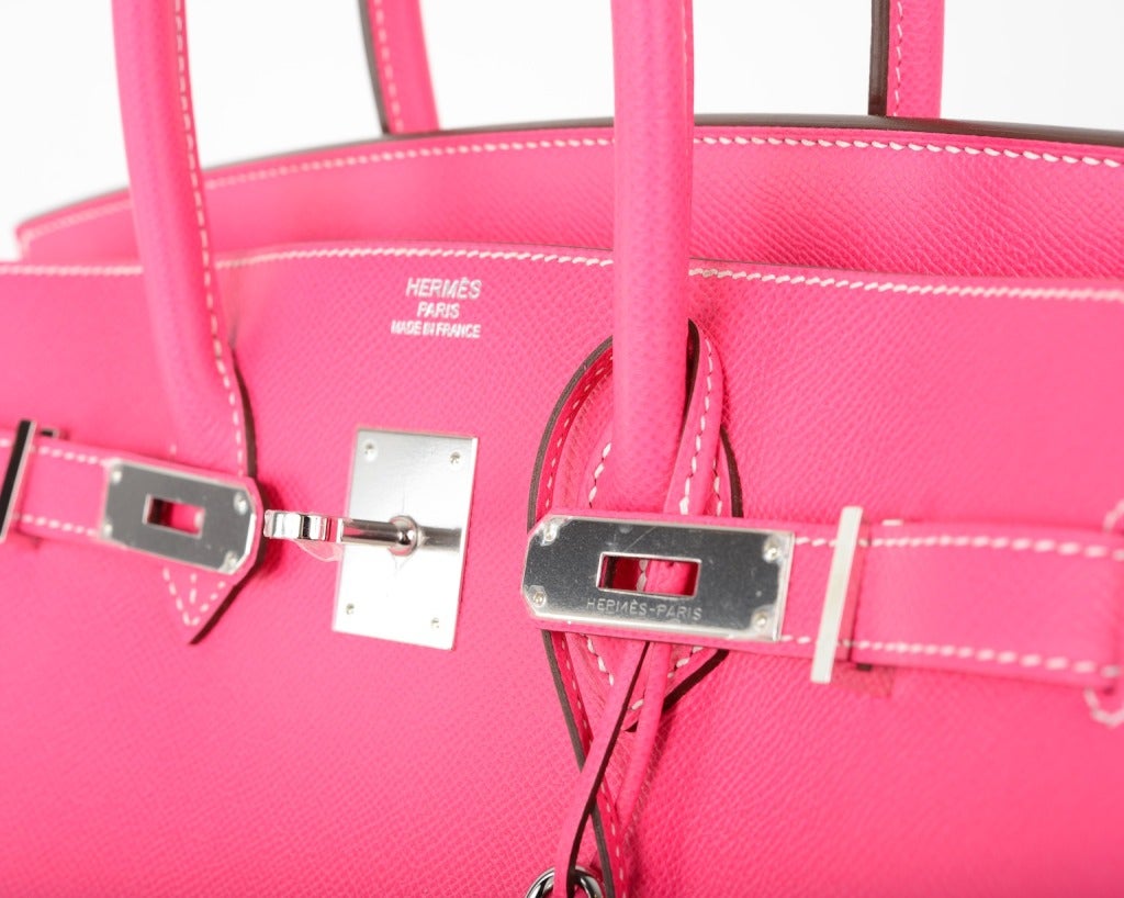 hermes ostrich birkin bag - hermes 35cm birkin orange epsom leather palladium bag