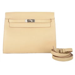Only On JF Hermes Kelly Danse Bag Parchment Swift Palladium