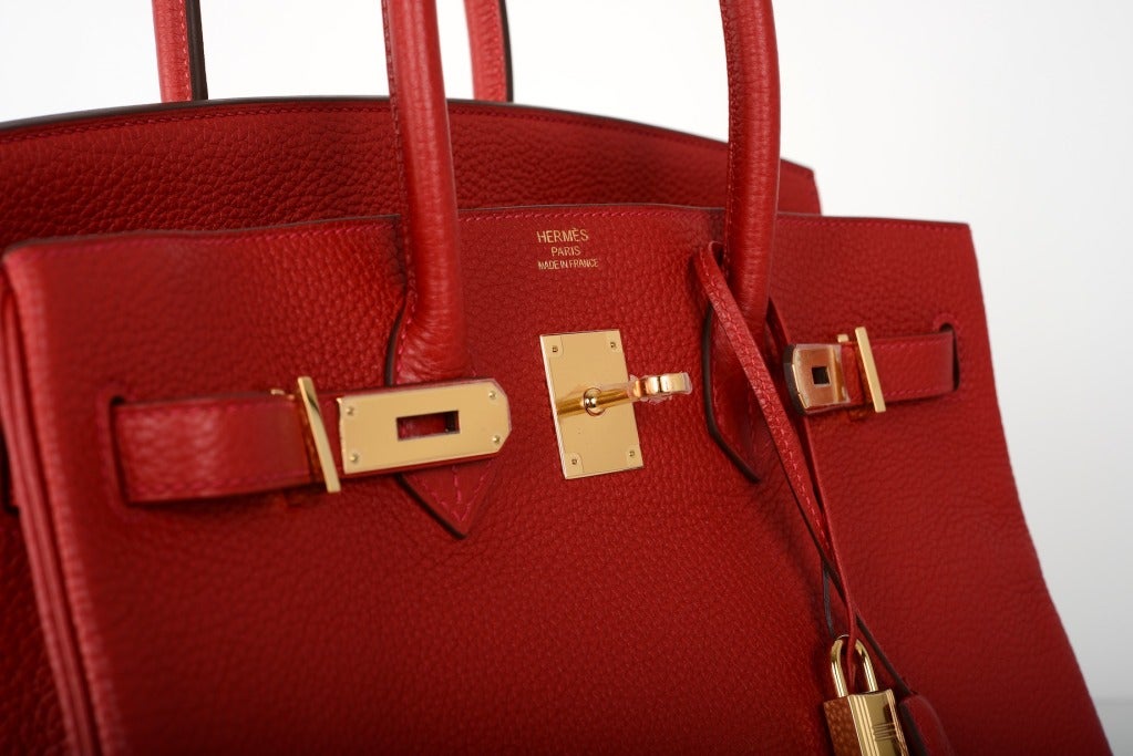 long purse - New Wow Color! Hermes Birkin Bag 35Cm Rouge Casaque Fab Ghw at 1stdibs