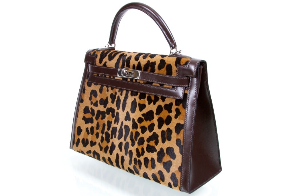 hermes leopard bag