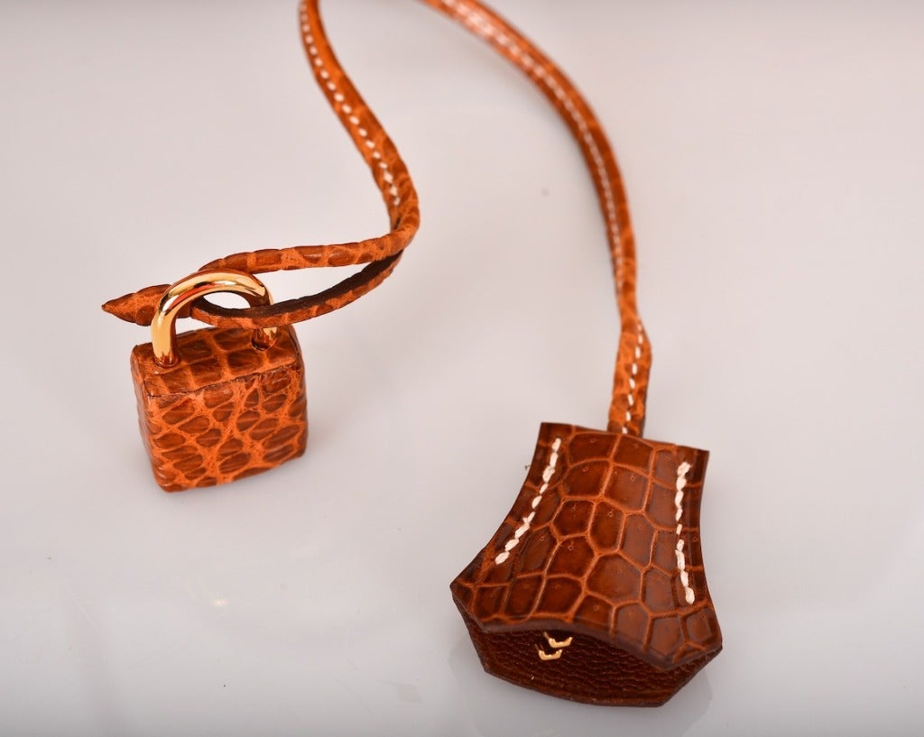 THE MAMA OF ALL HERMES! HERMES BIRKIN BAG 40cm CROCODILE MATTE FAUVE POROSUS GHW 2