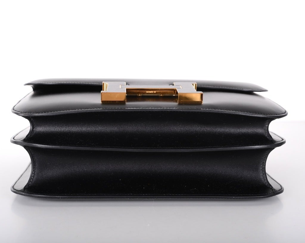 LIMITED EDITION Hermes Constance CARTABLE BLACK WITH GOLD HARDWARE SUPASIZE 2