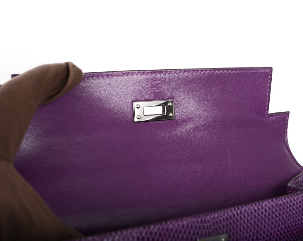 GOT IT! Hermes Limited Kelly Bag Lizard JPG POCHETTE VIOLET ... GOT IT! Hermes Limited Kelly Bag Lizard JPG POCHETTE VIOLET ...