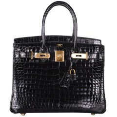 TREAT YOURSELF HERMES BIRKIN BAG 30cm CROCODILE POROSUS EXLUSIVE DEAL!