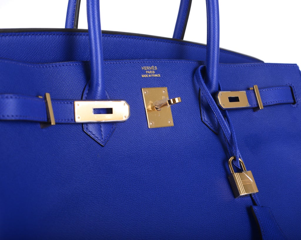 birkin bag blue
