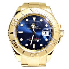 Used ROLEX Yellow Gold Oyster Perpetual Yacht-Master with Date