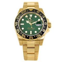 Rolex Yellow Gold GMT-Master II Automatic Wristwatch