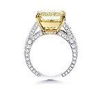 Women's Exclusive Liaison 10.26 Fancy Yellow Diamond Ring