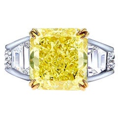 Exclusive Liaison 10.26 Fancy Yellow Diamond Ring