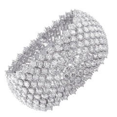 Magnificent 100 CT. Diamond Bracelet