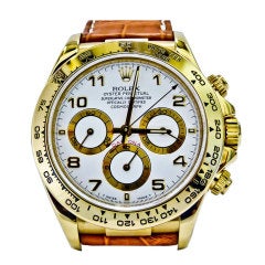 Extremely Rare & Exclusive Rolex Cosmograph Daytona Yellow Gold