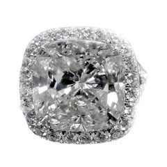 Magnificent 8.03 Radiant Cut Diamond Ring 2