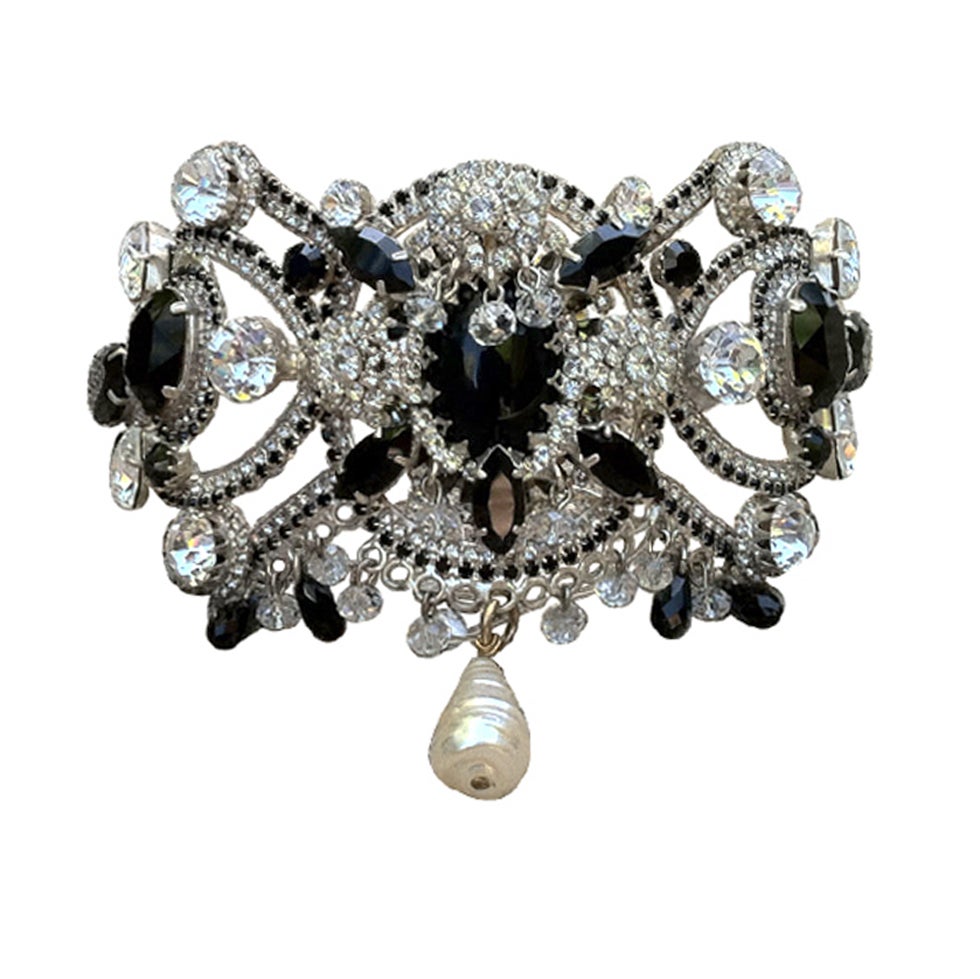 CHRISTIAN LACROIX Haute Couture Collar 1990s For Sale