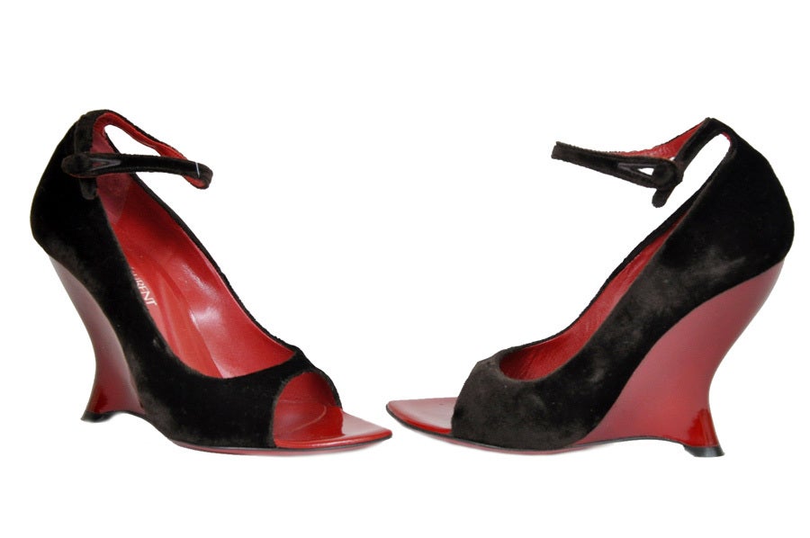 Tom Ford for YSL wedge shoes at 1stdibs