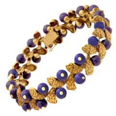 Van Cleef & Arpels Lapis Lazuli & Gold Bracelet
