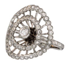 Boucheron "Ma Jolie" White Gold & Diamond Ring