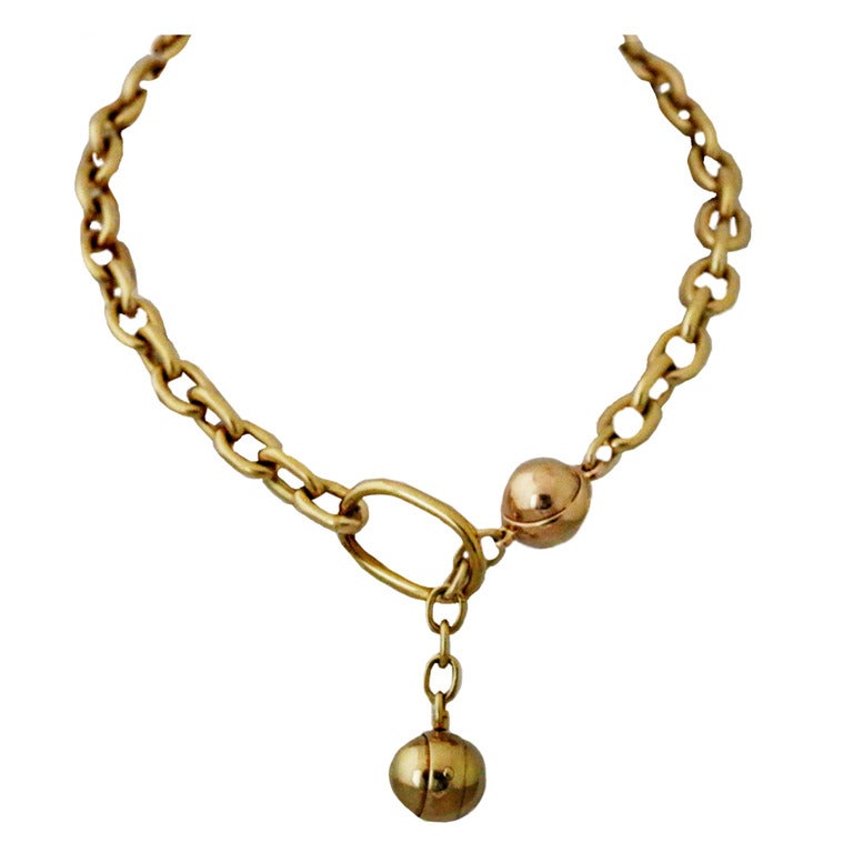 Fabulous POMELLATO Gold Necklace at 1stdibs