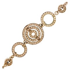 BULGARI Cerchi Bracciale con diamanti