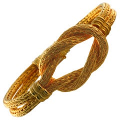 LALAOUNIS Knotted Gold Bracelet