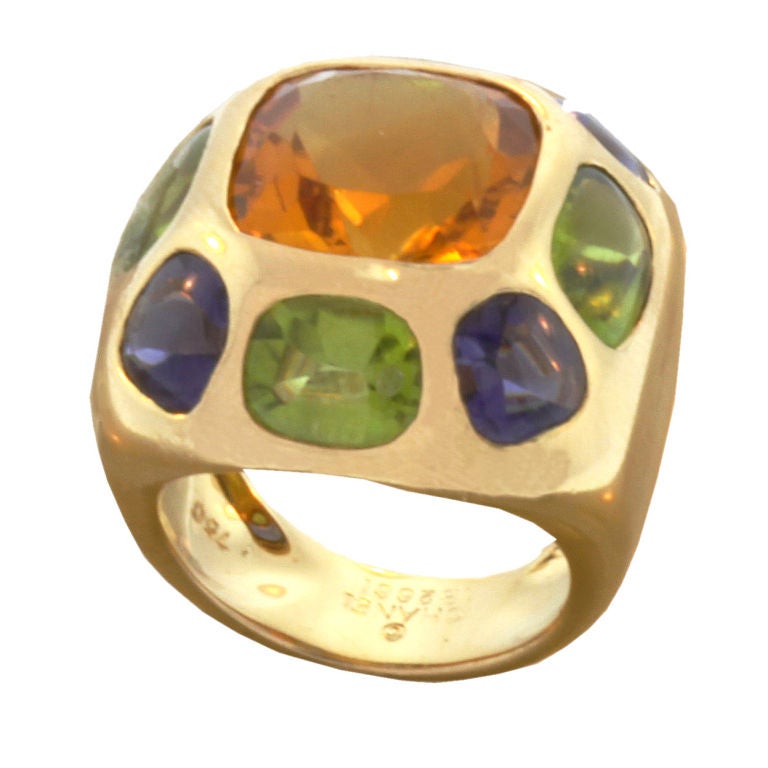 CHANEL Grand Modele Byzantine Signet Ring