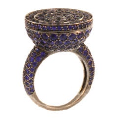 BOUCHERON Sapphire-Set "Secret" Ring