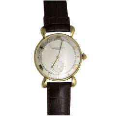 VACHERON & CONSTANTIN Mid-Century 18K Gold Wristwatch