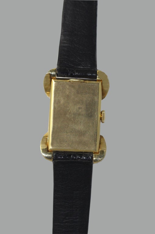 VACHERON & CONSTANTIN Yellow Gold 40's Wristwatch 1