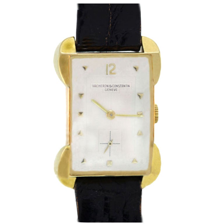VACHERON & CONSTANTIN Yellow Gold 40's Wristwatch
