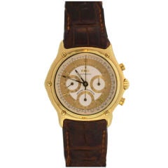EBEL Gold Chronograph Wristwatch with Complications