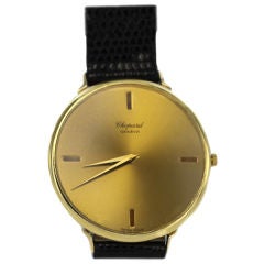 Large CHOPARD  Wristwatch in Gold