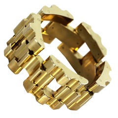 TIFFANY Retro Gold Link Bracelet