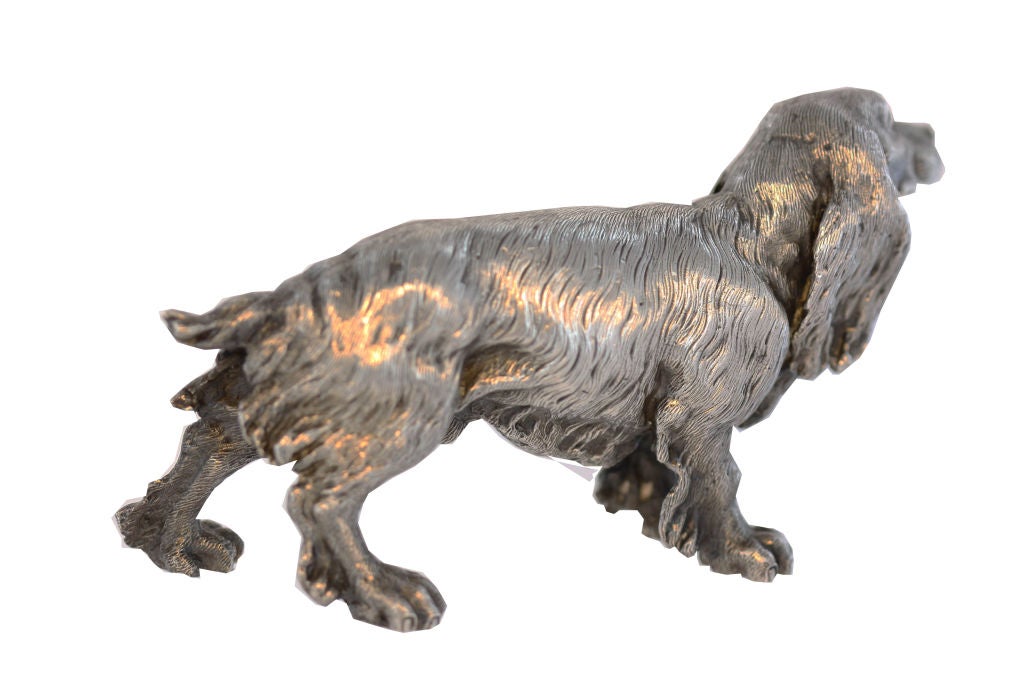 Sterling Silver BUCCELLATI Spaniel Figurine
