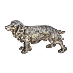 Sterling Silver BUCCELLATI Spaniel Figurine