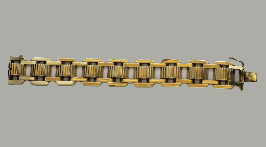 Women's CARTIER Gold Link Bracelet