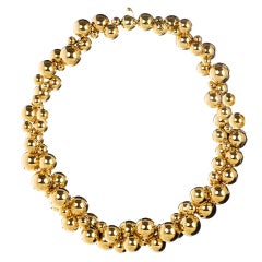 MARINA B. 'ATOMO' Short Gold Necklace