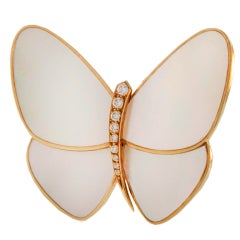 VAN CLEEF & ARPELS  "Fly & Flutter" Butterfly Pin